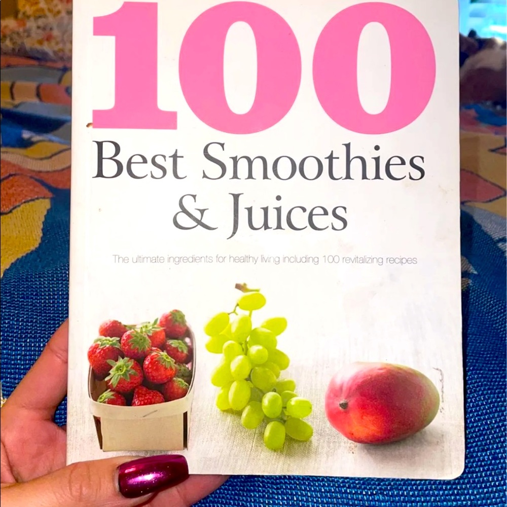 Healthy living smoothie book